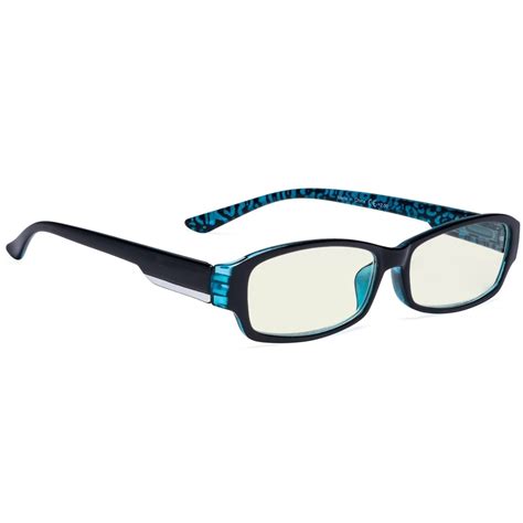 Rectangle Blue Light Filter Eyeglasses Women