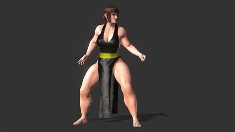 Chun Li Costume 3d Model Cgtrader