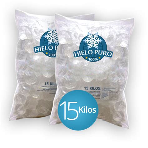 Hielo Rolo X 15 Kilos Fabrica De Hielo Puro Hielo