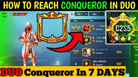 How To Reach Duo Conqueror In C2s5 In 7 Days Best Duo Rank Pushing