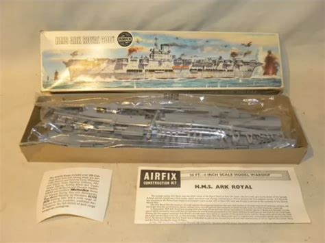 MAQUETTE DE BATEAU Militaire Airfix Scale Model Kit 1 600 Vintage Hms