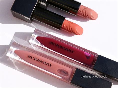 Burberry Beauty Nude Rose Hibiscus Lip Glow And Tulip Pink Devon Sunset Lip Cover The