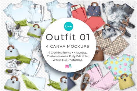 T-shirt Mockup for Canva - 01 Graphic by Mockup Scene · Creative Fabrica