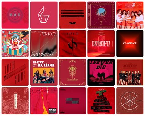 Red 🔴 K-Pop Albums (Pt. 1) Quiz - By iamtheluckyone