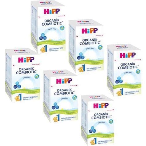 Hipp 1 Organik Combiotic Bebek Sütü 800 gr 6 Adet idefix