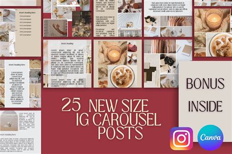 Neutral editorial magazine ig carousel portrait posts 25 ig post