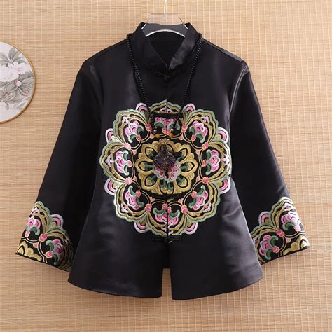 High End Spring And Autumn Women Jacket Top Chinese Style Tang Suit