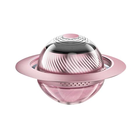 Dengmore Car Air Freshener Planets Solar Powered Rotating Aromatherapy