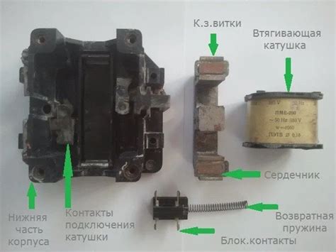 Технические характеристики и схема подключения катушки магнитного ...