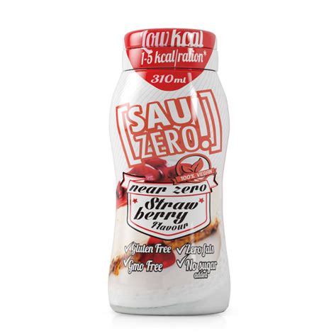 Comprar Salsa Sauzero Zero Calorie Strawberry Online | Oferta