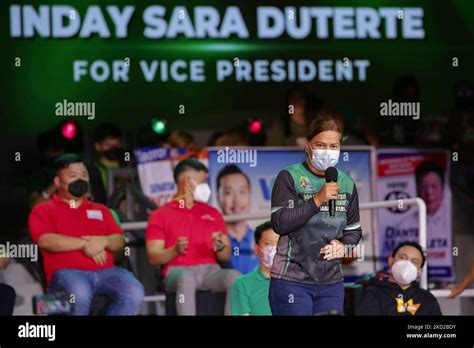 President Rodrigo Dutertes Daughter And Davao City Mayor Sara Duterte