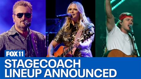 Stagecoach Lineup Announced Youtube