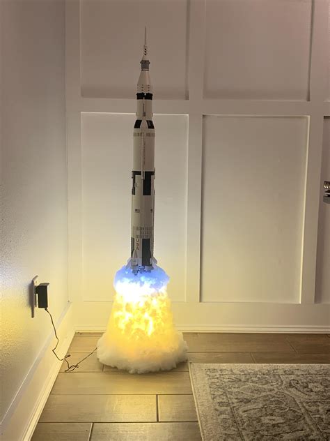 Another Saturn V rocket build. Took inspiration from the others I’ve ...