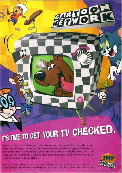 Cartoon Network/TNT print ad 1997 | Cartoon network, Cartoon, 90s cartoon