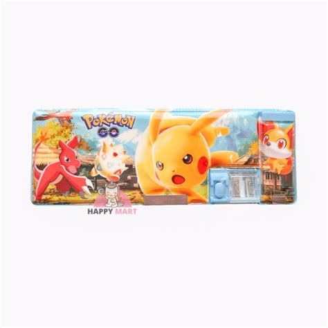 Jual Tempat Pensil Kotak Pensil Magnet Pikachu Pokemon Shopee Indonesia