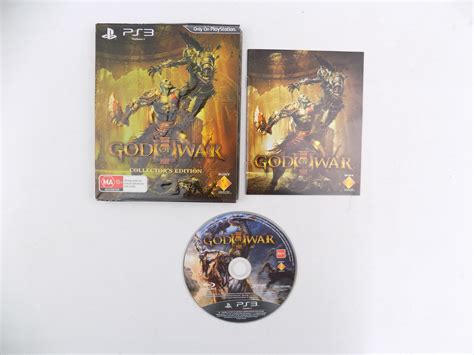 Mint Disc Playstation 3 Ps3 God Of War III Collectors Edition Inc