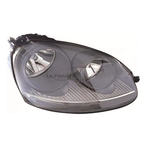 Volkswagen Golf Headlight Headlamp Drivers Side Rh Halogen