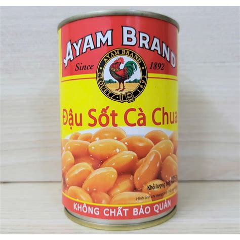 AYAM -- Lon VÀNG 425g -- ĐẬU SỐT CÀ CHUA / MALAYSIA / Baked Beans In ...