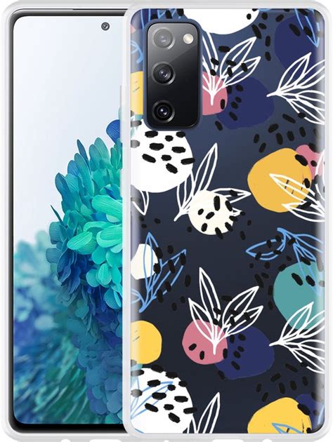 Samsung Galaxy S20 Fe Hoesje Abstract Flowers Designed By Cazy