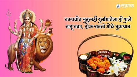 Navratri 2023 नवरात्रीत चुकूनही दुर्गामातेला ही फुले वाहू नका होऊ