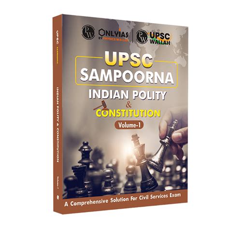 Upsc Sampoorna Indian Polity And Constitution Volume 1 Book Upsc