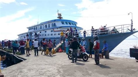 Kapal Tujuan Pulau Morotai Bakal Dialihkan Ke Pelabuhan Dufa Dufa