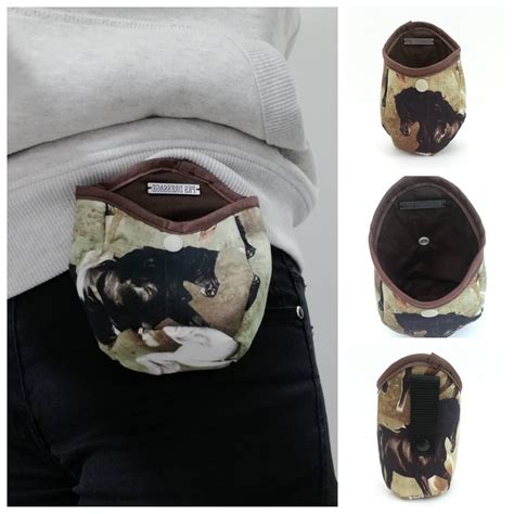 Pochette à friandises, pochette agility dog, pochette ceinture