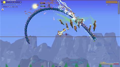 Terraria Calamity Mod Revengeance Mode Storm Weaver No Hit Youtube