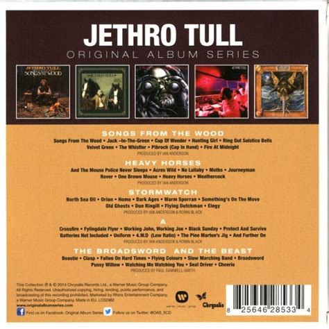 JETHRO TULL – ORIGINAL ALBUMS SERIES – America Dvd