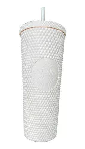 Starbucks Vaso Studded Matte White Blanco Edi Limitada Mercadolibre