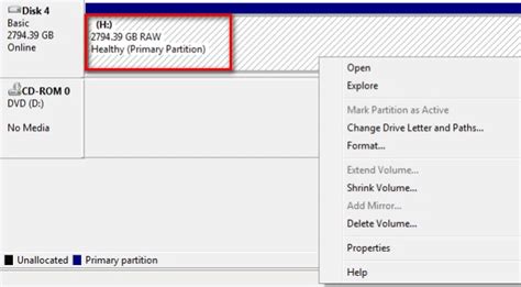 C Mo Recuperar Datos De Un Sistema De Archivos Raw Partici N Raw Unidad