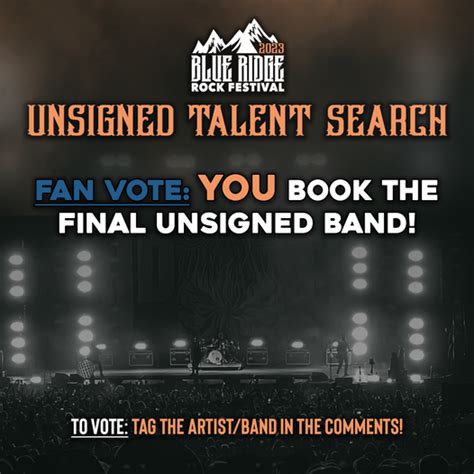 Blue Ridge Rock Festival On Twitter FAN VOTE We Have Saved The Final