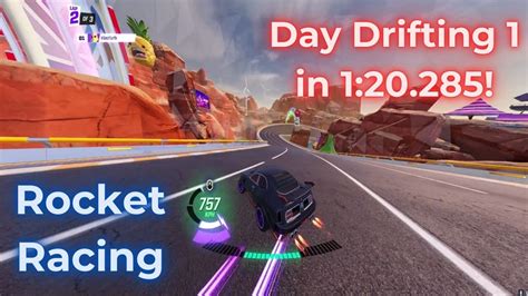 Fortnite Rocket Racing Day Drifting In Youtube