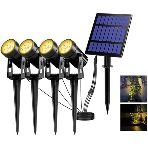 Spot Solaire Ext Rieur Pi Ces Spot Solaire Lampe Solaire Jardin Lampe