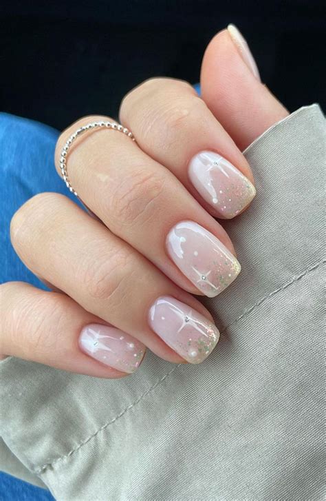 Best Holiday Nail Art Ideas Designs Biab Milky Sheer Nails