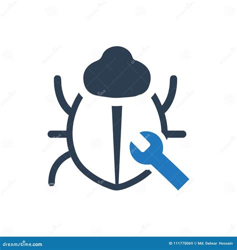 Bug Fix Icon Stock Vector Illustration Of Sign Repair 111770069