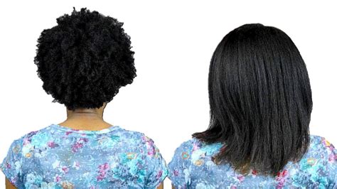 Silk Press On 4C Hair Tips On How To Straighten Natural Kinky Hair