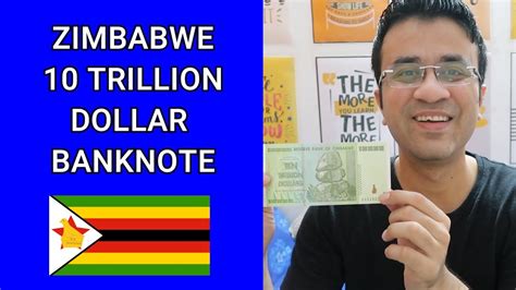 The Zimbabwe 10 Trillion Dollars Banknote YouTube