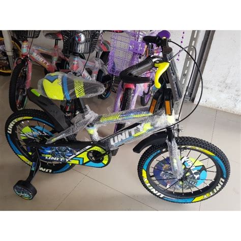 Jual Sepeda Anak Sepeda BMX 16 Inch UNITY JARI JARI MOTOR HIJAU