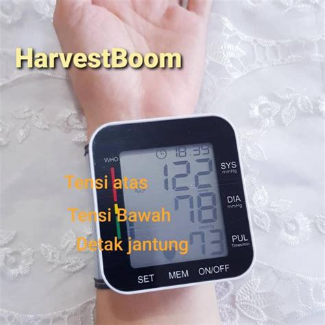 Jual Tensimeter Digital Alat Ukur Tekanan Darah Di Pergelangan Tangan