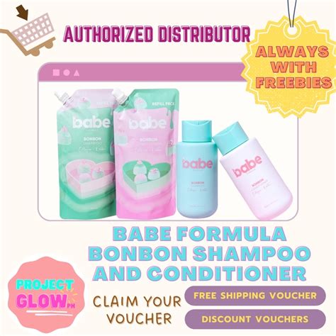 Babe Formula Bonbon Shampoo Conditioner Refill Shopee Philippines