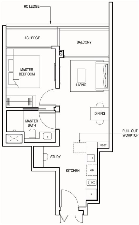 Pinetree Hill Condo @ Pine Grove - Floor Plan - +65 6100-0721 - Singapore