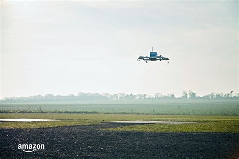 Video Amazon Makes First Prime Air Drone Package Delivery Offers