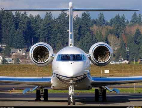 N673ha Private Gulfstream Aerospace G650 G650er At Portland Photo Id 677968 Airplane