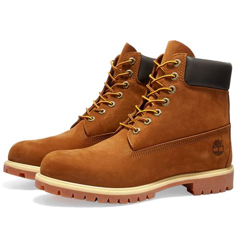 Timberland 6 Premium Boot Rust Nubuck End Us