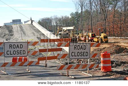 Road Construction Image & Photo (Free Trial) | Bigstock