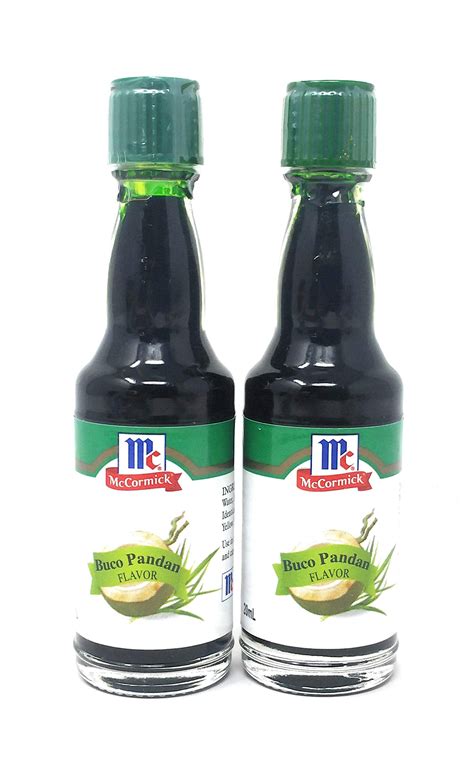 Mccormick Buco Pandan Flavor Extract 2 Bottles 20mlbottle