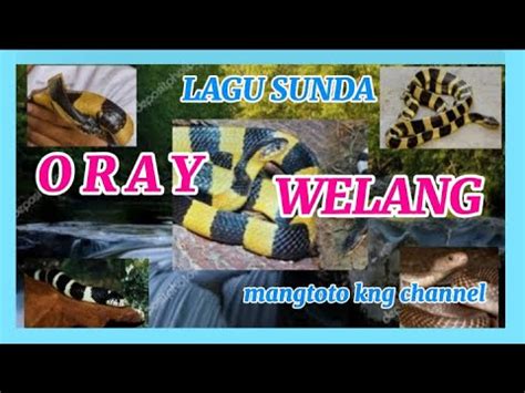 Lagu Sunda Oray Welang Giar Mangtoto Kng Channel Youtube