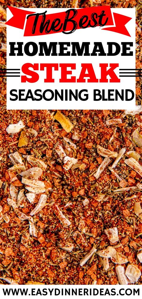 Steak Seasoning Easy Dinner Ideas