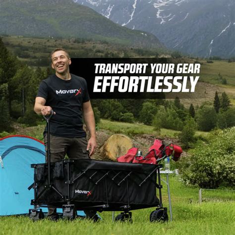 Moverx 300l Folding Camping Trolley Festival Wagon Moverx